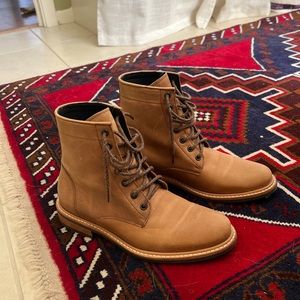 Nisolo All Weather Amelia Lace Up Boot